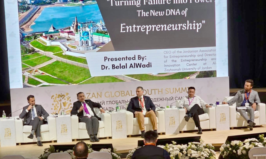 ريادة الأعمال الأردنية تشارك في أعمال القمة الشبابية العالمية في تتارستان