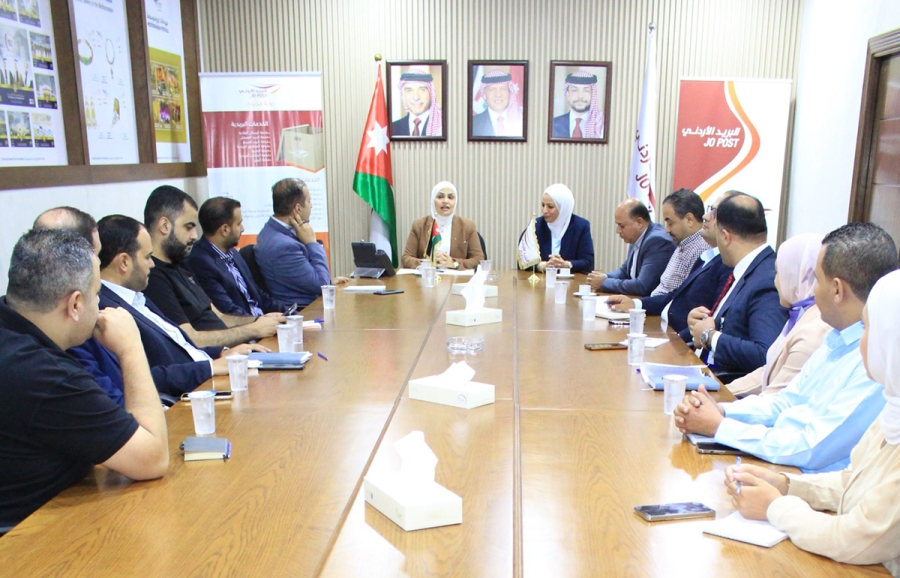البريد الأردني يبحث ووزارة العدل توسيع التعاون