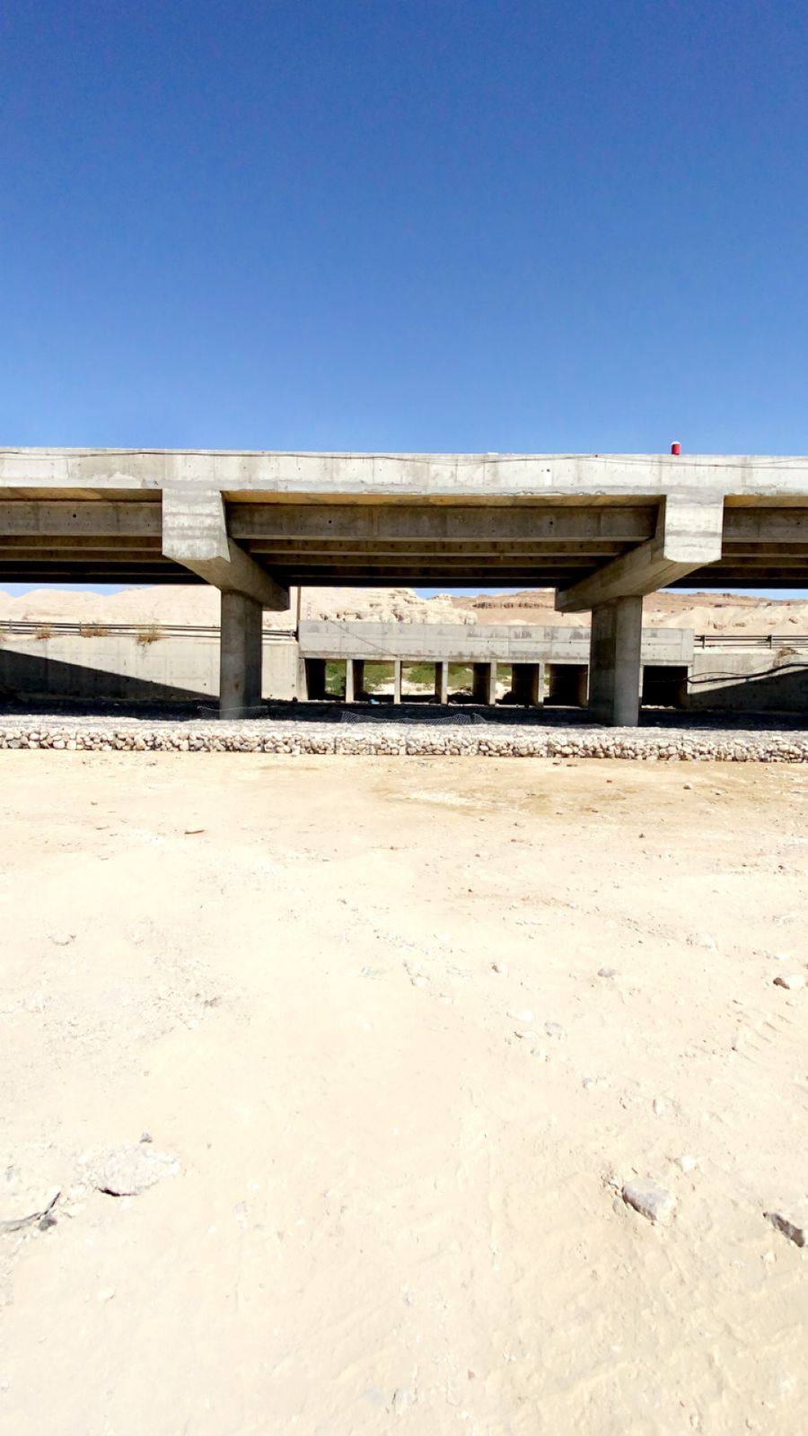 إنهاء العمل في مشروع الجسر الجديد في غور حديثة وفتحه أمام حركة السير