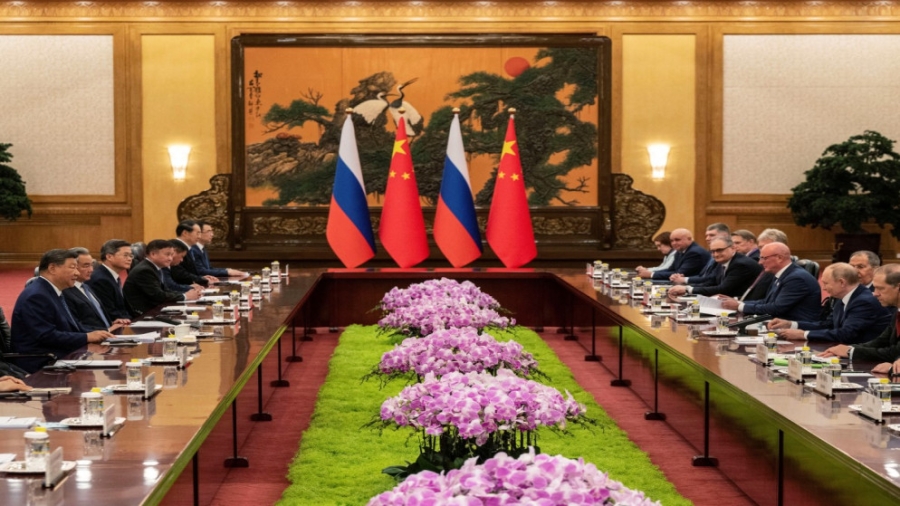 انطلاق محادثات بين الرئيسين الصيني والروسي في بكين