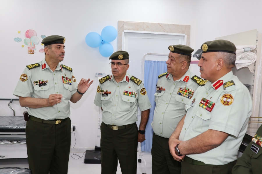 مدير عام الخدمات الطبية يفتتح عيادات تخصصية في مستشفى اللطرون