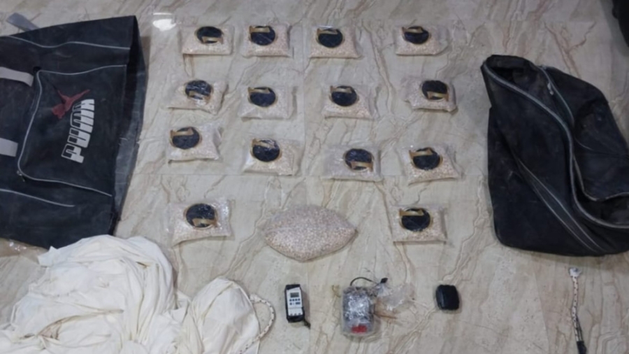 الجيش يحبط محاولة تهريب مخدرات بوساطة بالونات في المنطقة الشرقية