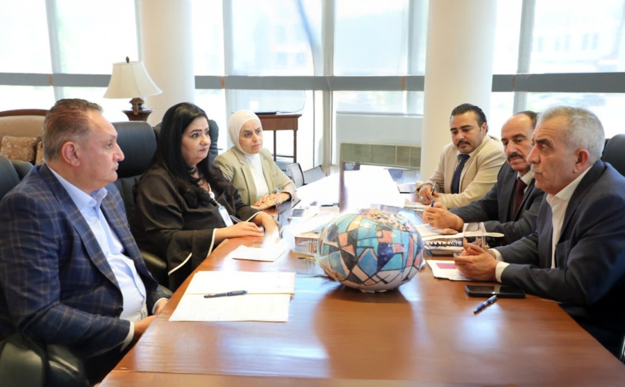 الرواشدة وسليمان يبحثان سبل تعزيز التعاون في مجال الثقافة البيئية