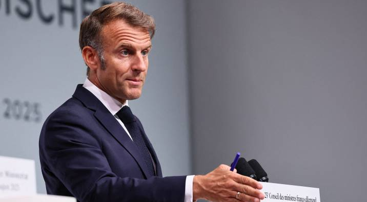 ماكرون: حركة الاعتراف بدولة فلسطين لن يقف بوجهها أي هجوم وأي محاولة لضم الأراضي