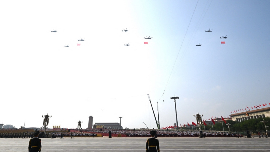 عرض عسكري ضخم في بكين بحضور كيم وبوتين إلى جانب شي جينبينغ