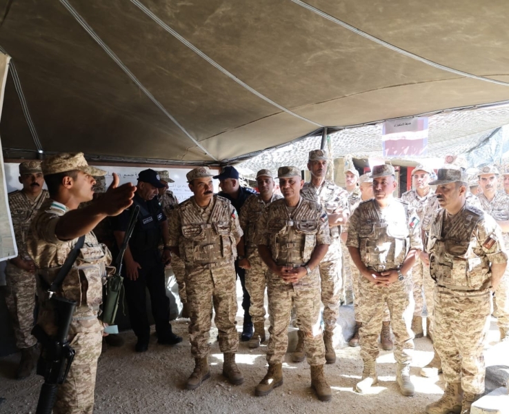 جامعة مؤتة – الجناح العسكري تختتم فعاليات تمرين أسود مؤتة4