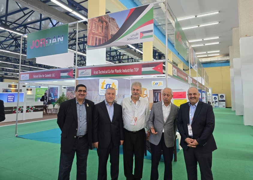 افتتاح الجناح الأردني في معرض التجارة الإفريقي بمشاركة واسعة