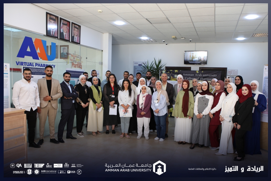 طلبة صيدلة عمان العربية يقدّمون توصيات لتعزيز الاستخدام الآمن للدواء