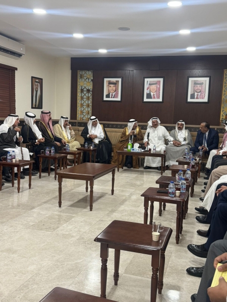 صلح عشائري بين الدعجة والقيسي بحضور مستشار جلالة الملك لشؤون العشائر