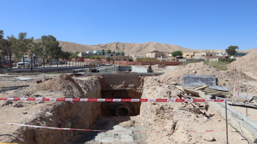 سلطة وادي الأردن تعلن تقدم أعمال توسعة بركة الحسا بنسبة 80