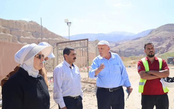 80 نسبة إنجاز توسعة وإعادة تأهيل بركة الحسا في الأغوار الجنوبية