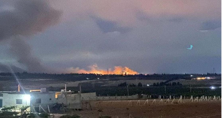 عاجل ..طيران الاحتلال يشن غارات قرب حمص واللاذقية