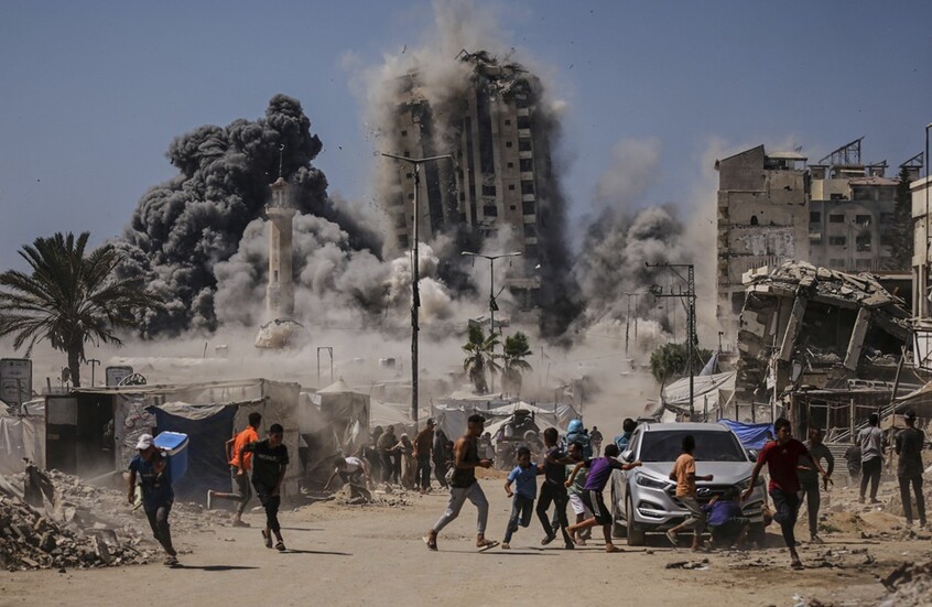 حماس ترد على تفاخر نتنياهو بتدمير الجيش الإسرائيلي عشرات الأبراج السكنية في مدينة غزة