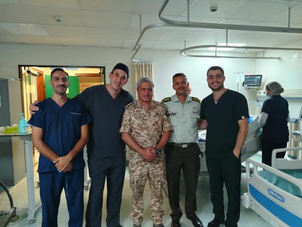 مدينة الحسين الطبية : اجراء عملية جراحية دقيقة ومعقدة