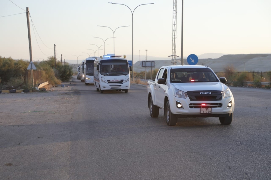 القوات المسلحة تقوم بإجلاء الدفعة الـ 11 من أطفال غزة المرضى للعلاج في الأردن