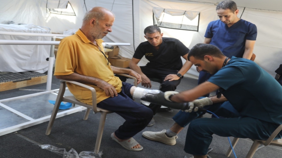 612 مستفيدًا من مبادرة استعادة الأمل لمساعدة مبتوري الأطراف في غزة