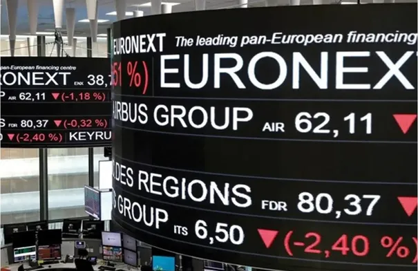 ارتفاع أسواق الأسهم الأوروبية بعد تثبيت الفائدة بمنطقة اليورو