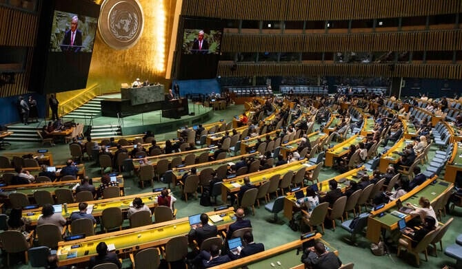 الجمعية العامة تعتمد قرارًا يقر إعلان نيويورك بشأن تنفيذ حل الدولتين