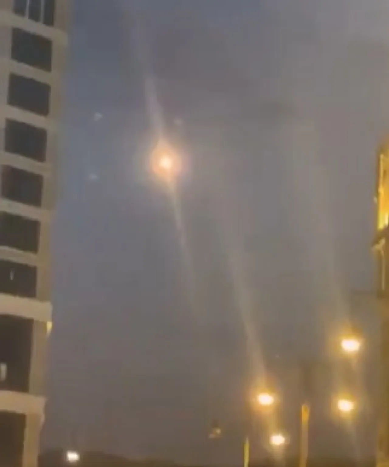 انفجار في سماء المدينة المنورة يثير الريبة عبر وسائل التواصل