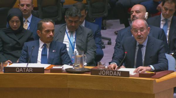 الصفدي أمام مجلس الأمن: تجاوز الظلم المدى