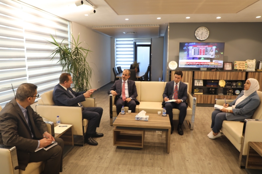 وزير الزراعة يستقبل السفير التركي لدى المملكة