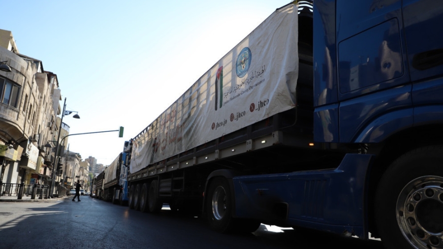 الخيرية الهاشمية: أكثر من 8664 شاحنة مساعدات مرسلة لقطاع غزة رغم المعيقات