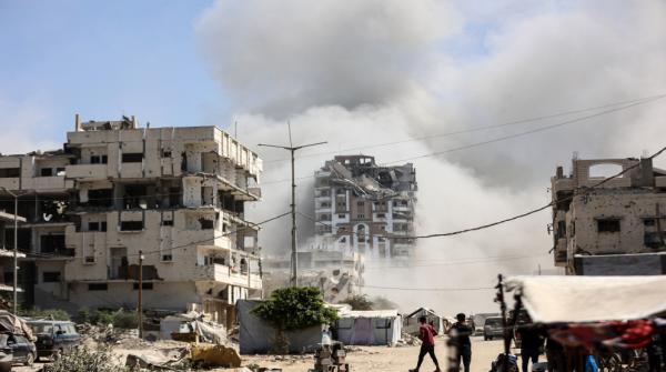 إصابات وتضرر مستشفى القدس في قصف للاحتلال على غزة