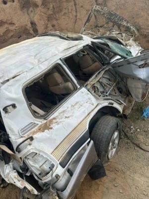 السعودية...وفاة 4 معلمات وسائقهن واصابة اخريات في حادث سير مروع