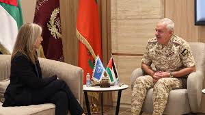 الحنيطي يبحث التعاون المشترك مع منسقة الأمم المتحدة في الأردن