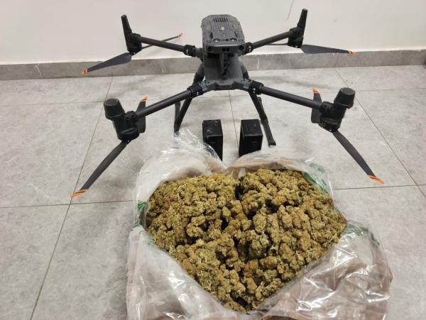 المنطقة العسكرية الجنوبية تحبط محاولة تهريب مواد مخدرة بواسطة طائرات مسيرة