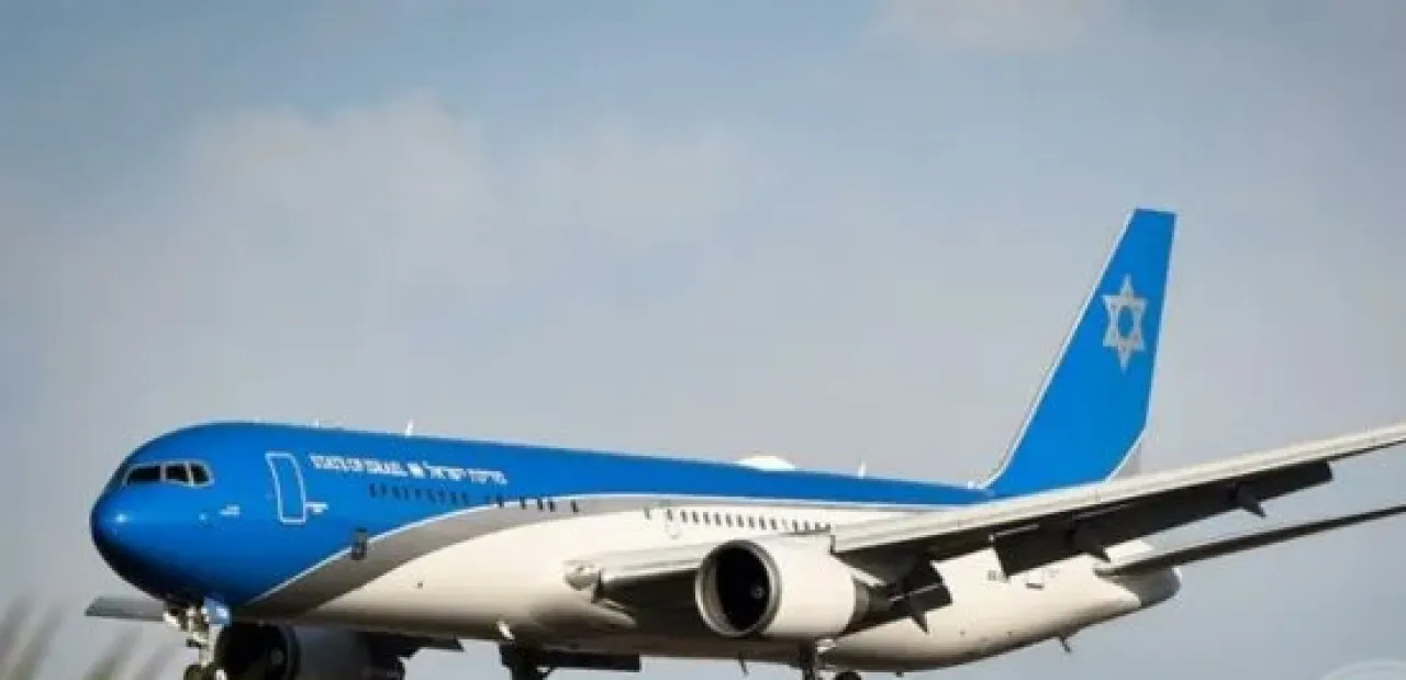 صاروخ يمني يجبر طائرة جناح صهيون على الهبوط