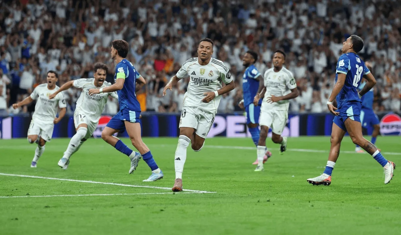 بضربتي جزاء .. مبابي ينقذ ريال مدريد من فخ مارسيليا