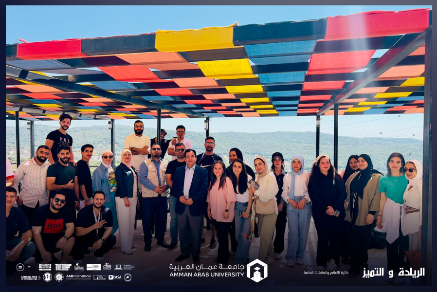 جامعة عمان العربية تنظم رحلة ترفيهية لطلبتها إلى مدينة عجلون