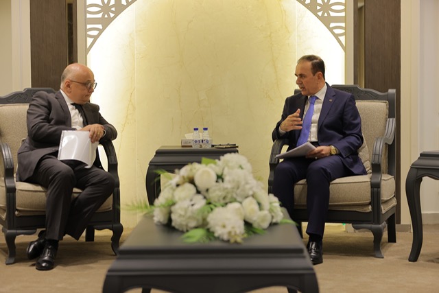 الزعبي يبحث والسفير الروسي سبل تعزيز التعاون الثنائي