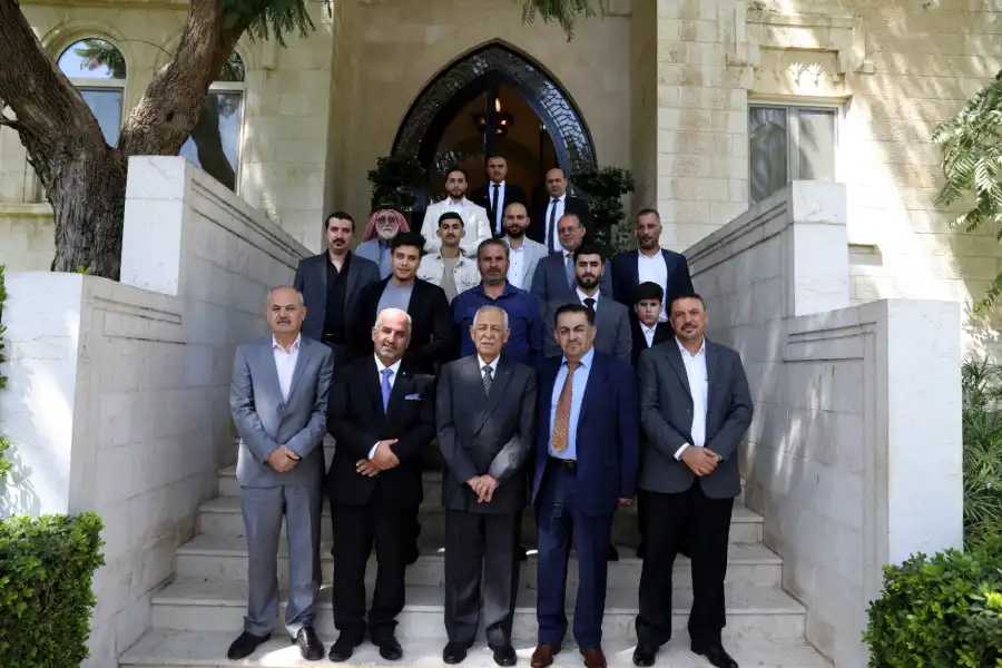 عشيرة الديري في زيارة إلى الديوان الملكي الهاشمي (صور)