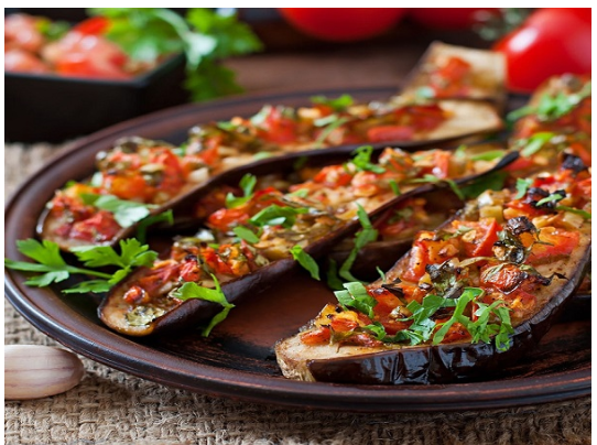 طريقة عمل مقبلات الباذنجان الحريف