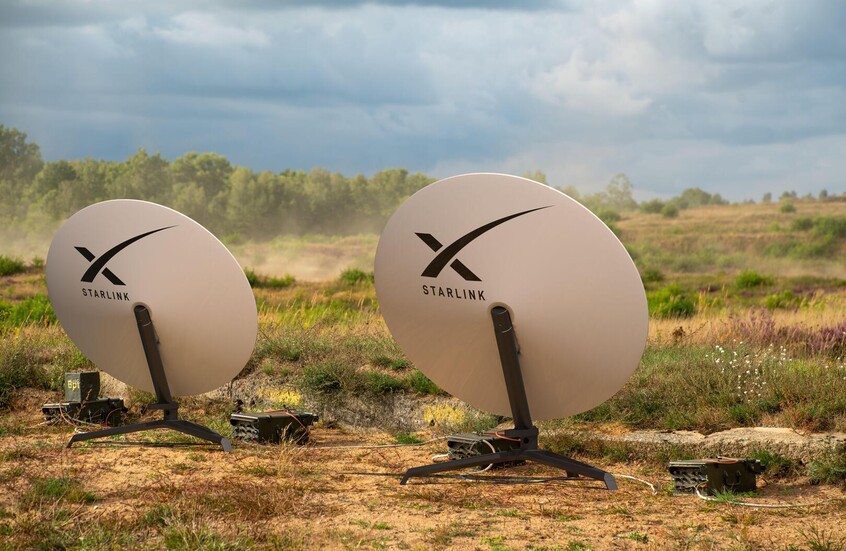 الولايات المتحدة تعتزم تزويد أوكرانيا بأجهزة ستارلينك للاتصال