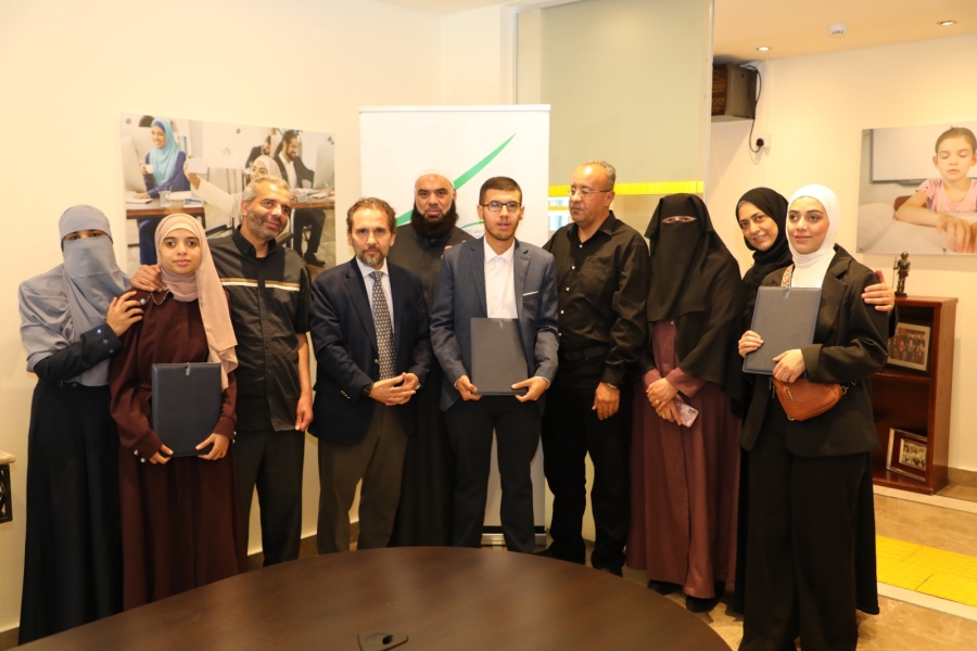 الأمير مرعد يكرم أوائل الطلبة ذوي الإعاقة المتميزين في امتحان الثانوية العامة