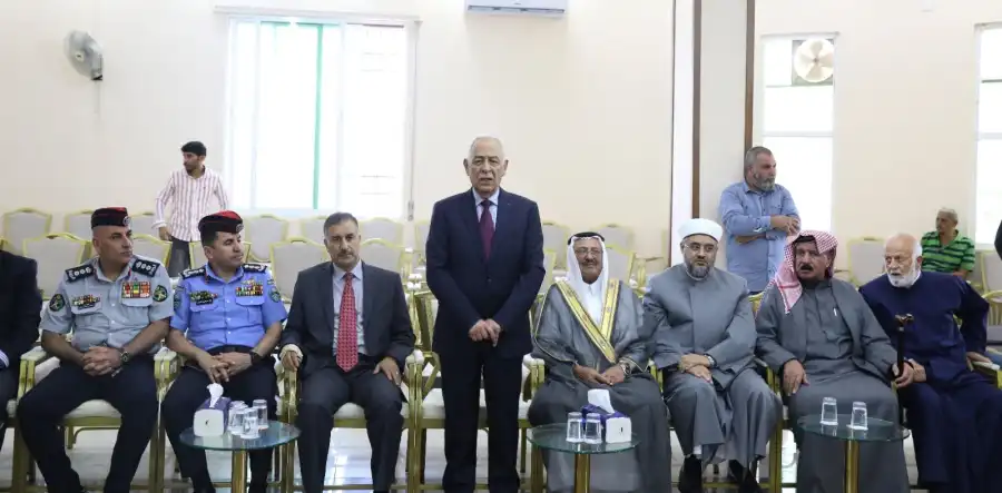 مندوبا عن الملك وولي العهد...العيسوي يعزي عشيرة الياصجين