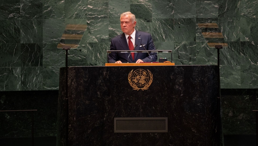 خبراء قانون: خطاب الملك بالجمعية العامة للامم المتحدة يعكس الموقف الأردني الثابت ويدعو لحل الدولتين