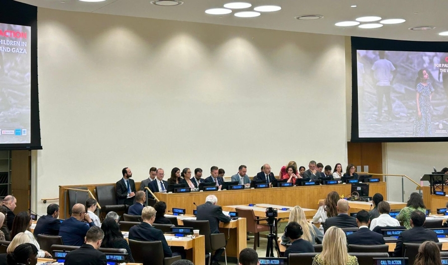 رئاسة أردنية اوروبية مشتركة لاجتماع مبادرة نداء للعمل من أجل أطفال فلسطين في الضفة الغربية وغزة