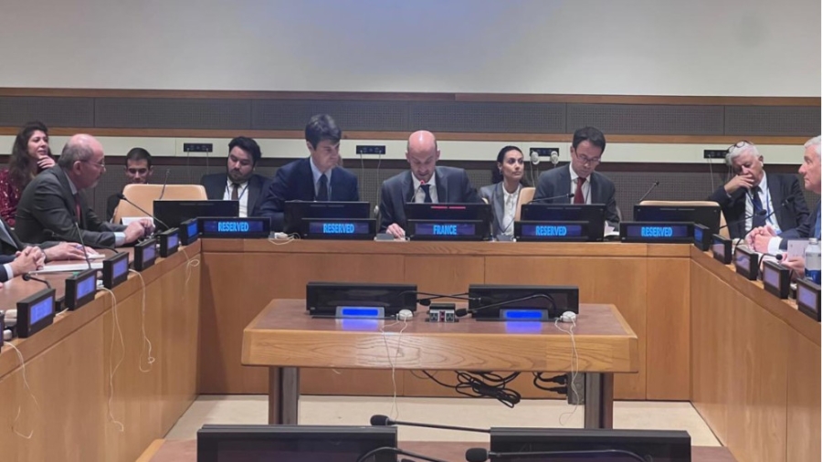 الصفدي يشارك في اجتماع تنظمه فرنسا حول جهود وقف الحرب على غزة