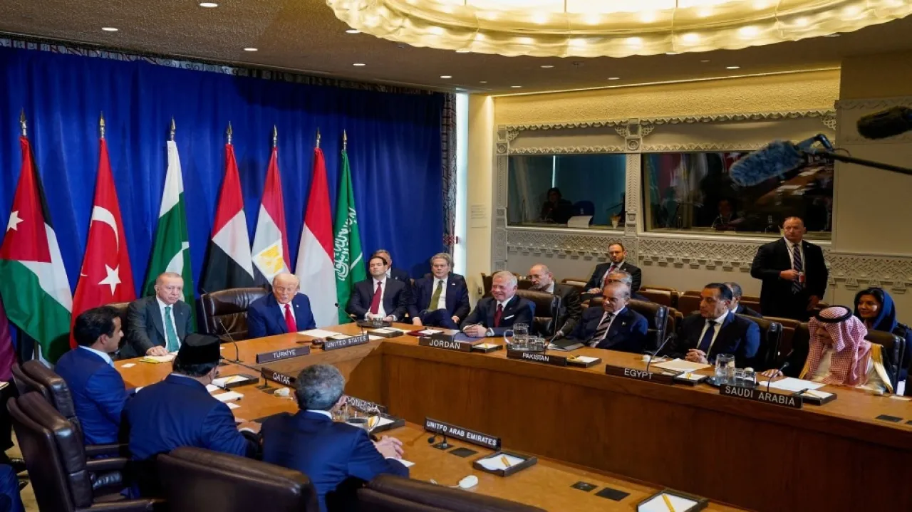 #ترمب: اجتماعي مع قادة عرب ومسلمين بشأن القطاع كان عظيما