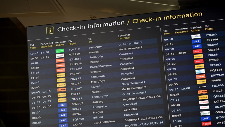 رصد تحليق مسيّرات فوق مطارات دنماركية