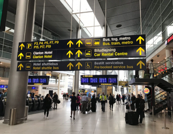 رصد طيران مسيّرات مجهولة المصدر فوق 4 مطارات دنماركية