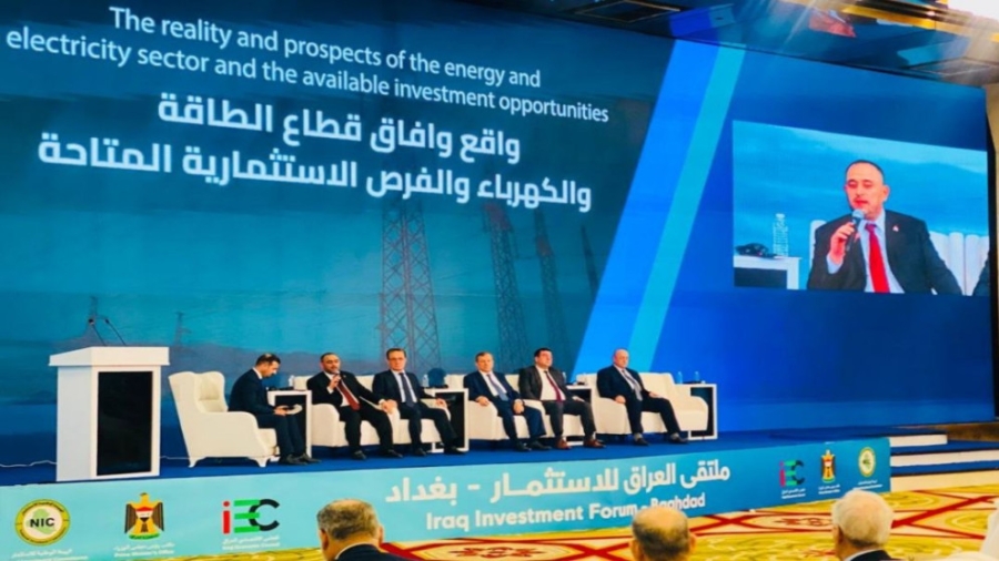 وزير الطاقة: التوجه لتوسيع حجم الربط الكهربائي مع العراق إلى 200 ميغاواط