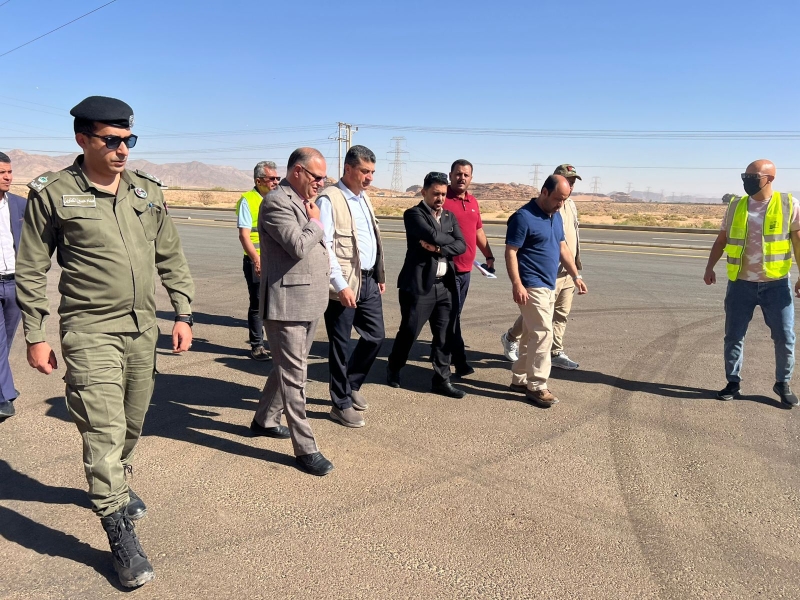 الانتهاء من تنفيذ طريق رم الراشدية بطول 19 كلم