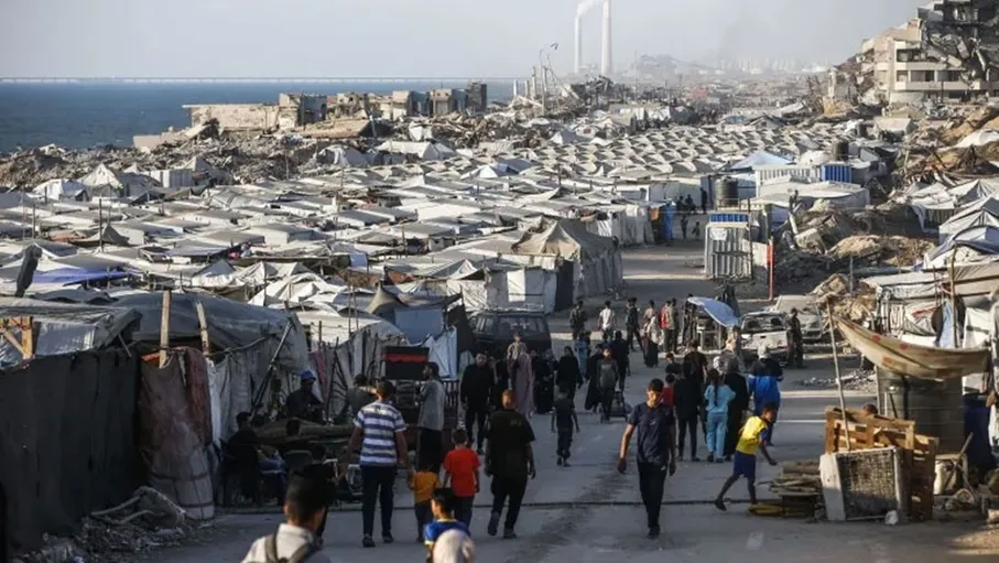 إعلام غزة: 93 من خيام النازحين لم تعد صالحة للإقامة