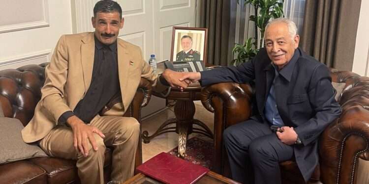 العيسوي يلتقي برئيس مبادرة ” أشركني ” لذوي الاعاقة