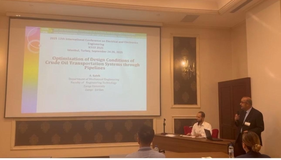 جامعة الزرقاء تشارك في مؤتمر (ICEEE 2025) الدولي في تركيا